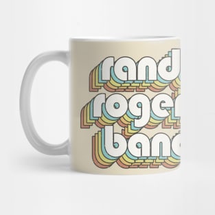 vintage color Randy Rogers  Band Mug